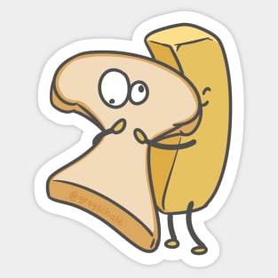 Bread and Butter Sticker